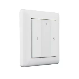   Heatit Z-Push Button 2 (fehér) fali kapcsoló 2 gombbal (Z-Wave)