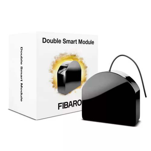 Fibaro Double Smart Module (2×6A) dupla szárazkontakt relé (Z-Wave)