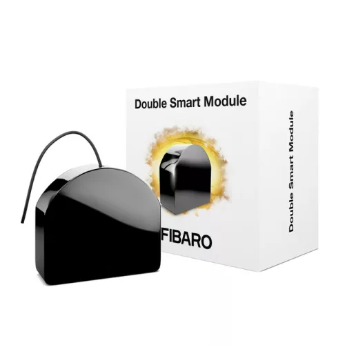 Fibaro Double Smart Module (2×6A) dupla szárazkontakt relé (Z-Wave)