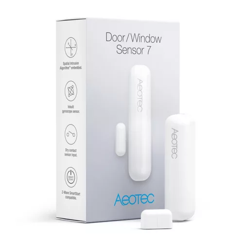 Aeotec Door and Window Sensor 7 ajtó-, ablaknyitásjelző (Z-Wave)