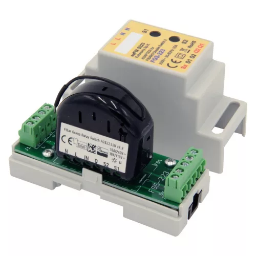 Eutonomy euFIX S223 DIN adapter (with button) kiegészítõ relémodulhoz