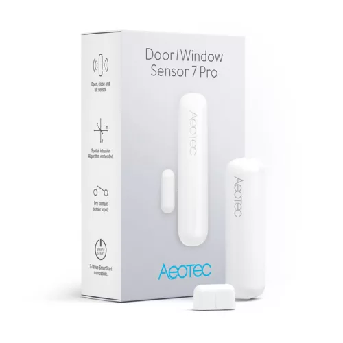 Aeotec Door and Window Sensor 7 Pro ajtó-, ablaknyitásjelző (Z-Wave)