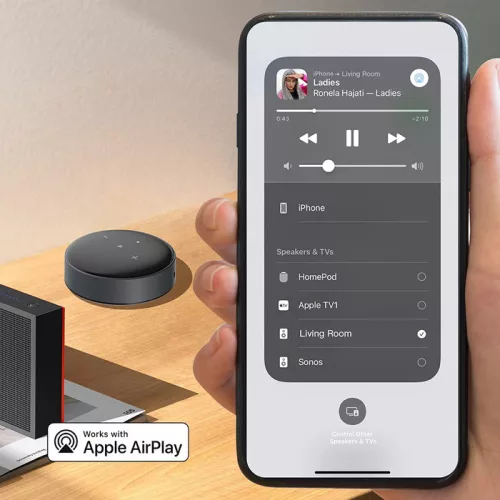 WiiM Mini Wifi/AUX/BT zenelejátszó, webrádió