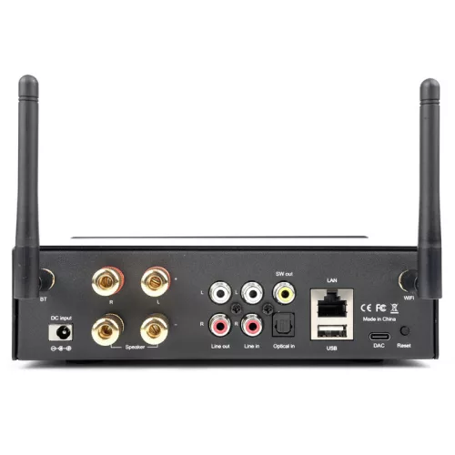 Arylic M50 Wifi/ethernet/USB/AUX/BT zenelejátszó, erősítő