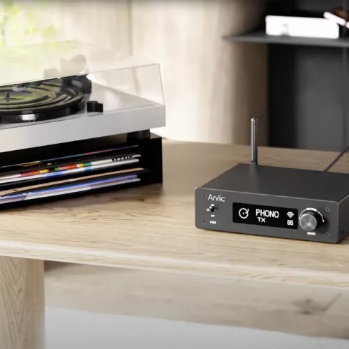 Arylic H50 Wifi/ethernet/USB/AUX/BT zenelejátszó, erősítő