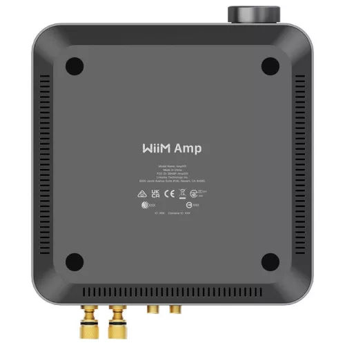WiiM AMP (szürke) Wifi/ethernet/USB/AUX/BT zenelejátszó, erősítő