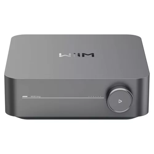 WiiM AMP (szürke) Wifi/ethernet/USB/AUX/BT zenelejátszó, erősítő