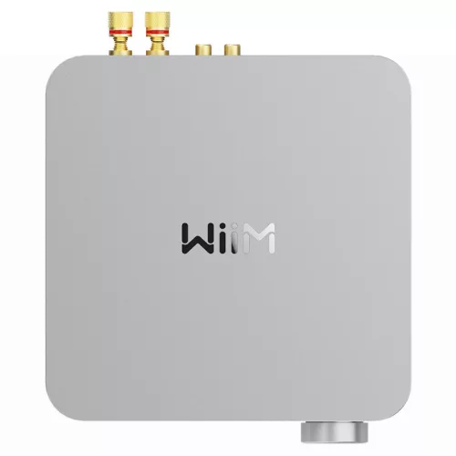 WiiM AMP (ezüst) Wifi/ethernet/USB/AUX/BT zenelejátszó, erősítő