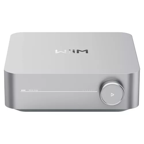 WiiM AMP (ezüst) Wifi/ethernet/USB/AUX/BT zenelejátszó, erősítő