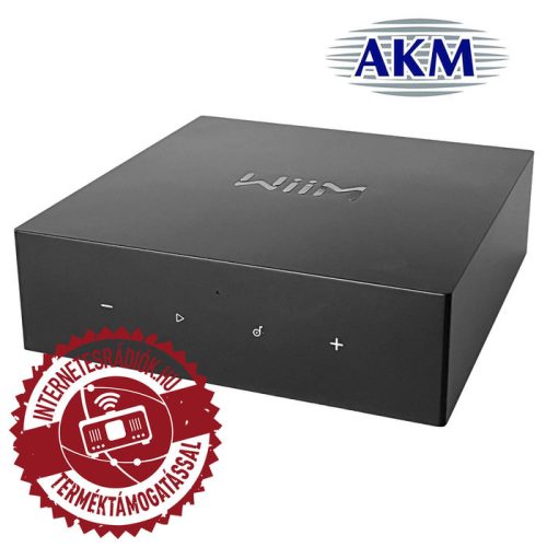 WiiM CI MOD S Wifi/ethernet/AUX/BT zenelejátszó, webrádió