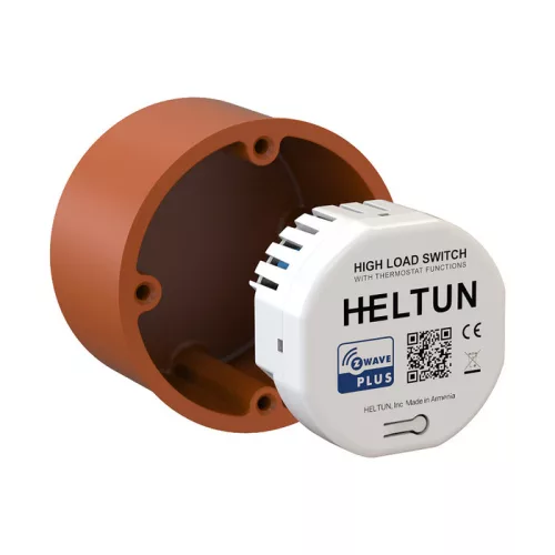 Heltun High Load Switch (16A) ECO relé és termosztát (Z-Wave)