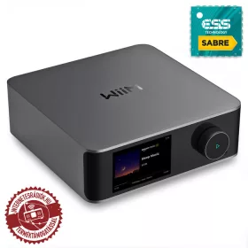   WiiM Ultra (space grey) Wifi/ethernet/AUX/BT zenelejátszó, webrádió