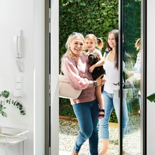 NUKI Opener (fehér) kaputelefon-adapter és relé