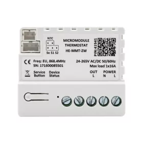   Heltun Micro Module Thermostat relé és termosztát (Z-Wave LR)