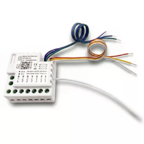 Heltun Relay Switch 5CH 5-ös szárazkontakt relé (Z-Wave LR)