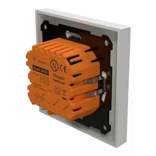 Heatit WiFi6 thermostat (RAL 9010) fali termosztát (WiFi)