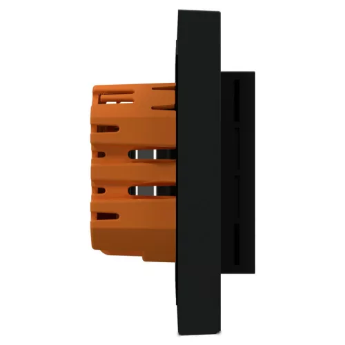 Heatit WiFi6 thermostat (matt fekete) fali termosztát (WiFi)