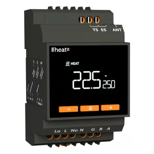 Heatit DIN Smart Thermostat DIN-sínes termosztát (Z-Wave)