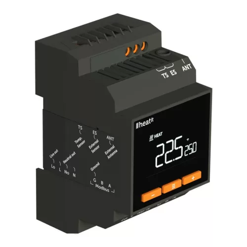 Heatit DIN Smart Thermostat DIN-sínes termosztát (Z-Wave)