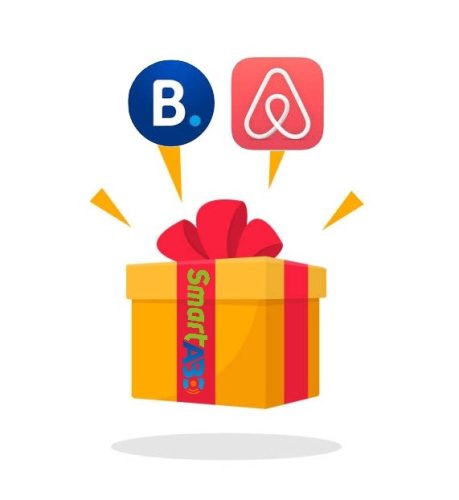 Airbnb, Booking csomagajánlat beléptetésre, vízkár megelőzésre, füstérzékelésre, nyitásérzékelésre.